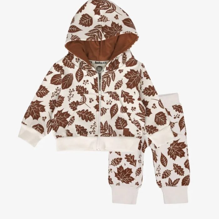 Conjunto de Moletom Infantil Peluciado | Fall